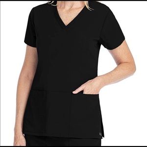 Greys Anatomy Active V Neck Scrub Top Small